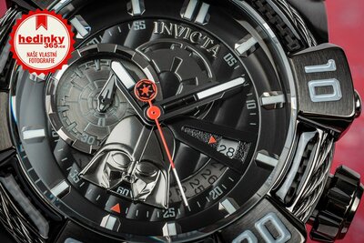 Invicta Star Wars Quartz 52mm 37682 Darth Vader Limited Edition 1977pcs