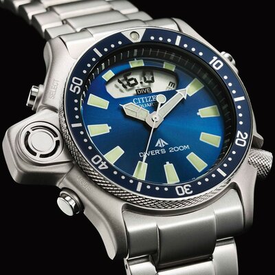 Citizen Promaster Marine Aqualand Quartz JP2000-67L