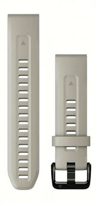 Silikonový řemínek Garmin 20mm, Light Sand, QuickFit, 010-13102-04