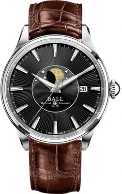 Ball Trainmaster Automatic Moon Phase NM3082D-LLJ-BK