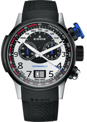 Edox Chronorally Chronograph 38001-tinnbu-bn BMW Limited Edition 2000pcs (+ náhradní řemínek)