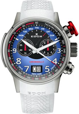 Edox Chronorally Quartz Chronograph 38001 TINR BUDN BMW Limited Edition 2000pcs (+ náhradní řemínek)