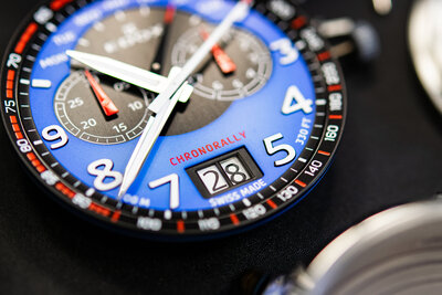 Edox Chronorally Quartz Chronograph 38001 TINR BUDN BMW Limited Edition 2000pcs (+ náhradní řemínek)