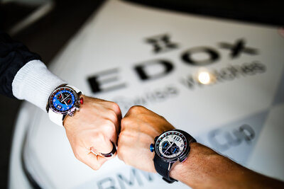 Edox Chronorally Quartz Chronograph 38001 TINR BUDN BMW Limited Edition 2000pcs (+ náhradní řemínek)