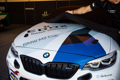 Edox Chronorally Quartz Chronograph 38001 TINR BUDN BMW Limited Edition 2000pcs (+ náhradní řemínek)