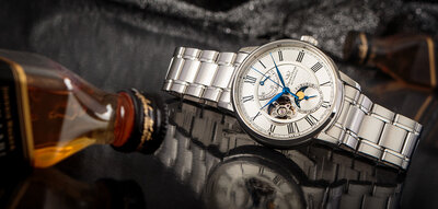 Orient Star Classic M45 F7 Moon Phase Open Heart Automatic RE-AY0102S00B