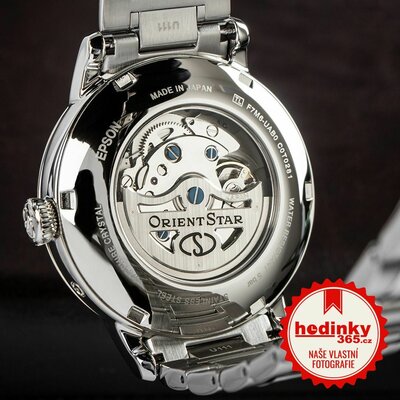 Orient Star Classic M45 F7 Moon Phase Open Heart Automatic RE-AY0103L00B