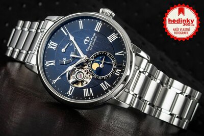 Orient Star Classic M45 F7 Moon Phase Open Heart Automatic RE-AY0103L00B