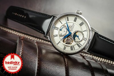 Orient Star Classic M45 F7 Moon Phase Open Heart Automatic RE-AY0106S00B