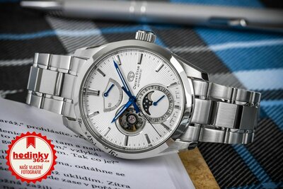 Orient Star Contemporary Moon Phase Open Heart Automatic RE-AY0002S00B