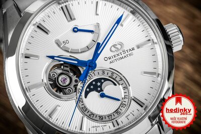 Orient Star Contemporary Moon Phase Open Heart Automatic RE-AY0002S00B