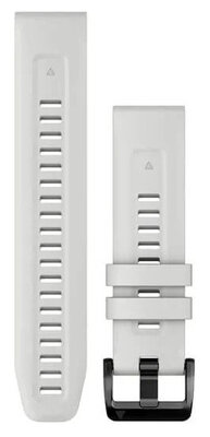 Silikonový řemínek Garmin 22mm, Carrara White, QuickFit, 010-13123-00