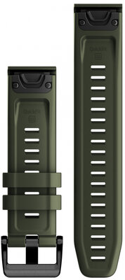 Silikonový řemínek Garmin 22mm, Dark Green, QuickFit, 010-13111-03