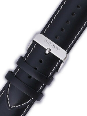 Kožený řemínek Orient UDDKMSB 24mm (pro model FDBAA), černý