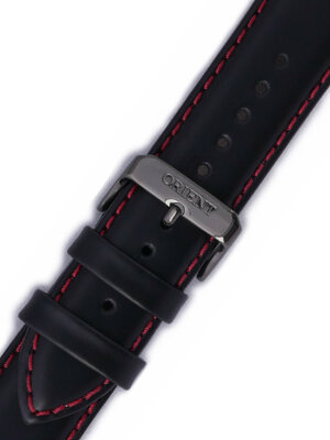Kožený řemínek Orient UDEUA00 23mm (pro model FET0Q), černý