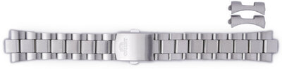 Ocelový náramek Orient KDEZMSS 22mm (pro model KU00), stříbrný