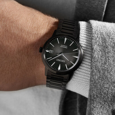 Seiko Presage Automatic SRPJ15J1 Cocktail Time "Black Velvet"