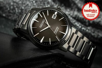 Seiko Presage Automatic SRPJ15J1 Cocktail Time "Black Velvet"
