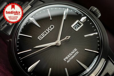 Seiko Presage Automatic SRPJ15J1 Cocktail Time "Black Velvet"
