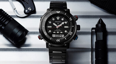 Seiko Prospex Sea Solar SNJ037 Hybrid Divers 40th Anniversary Limited Edition 4000pcs