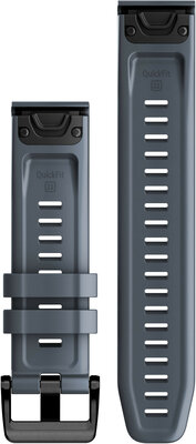 Silikonový řemínek Garmin 22mm (pro Garmin Fenix 8/7/6 (47mm), Epix 2 aj.), modrý V2, QuickFit, 010-13111-05