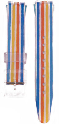 Silikonový řemínek Ricardo 17mm (pro Swatch), barevný C16