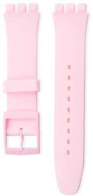 Silikonový řemínek Ricardo Barletta 17mm (pro Swatch), růžový