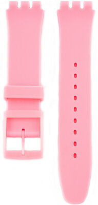 Silikonový řemínek Ricardo Barletta (pro Swatch), růžový