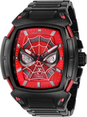 Invicta Marvel Quartz 53mm 37613 Spider-Man Limited Edition 4000pcs