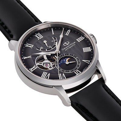 Orient Star Classic M45 F7 Moon Phase Open Heart Automatic RE-AY0107N00B