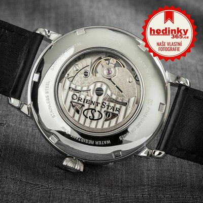 Orient Star Classic M45 F7 Moon Phase Open Heart Automatic RE-AY0107N00B