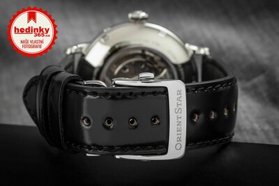 Orient Star Classic M45 F7 Moon Phase Open Heart Automatic RE-AY0107N00B