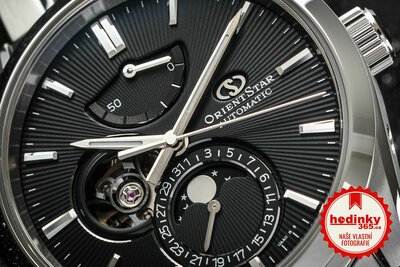 Orient Star Contemporary Moon Phase Open Heart Automatic RE-AY0001B00B