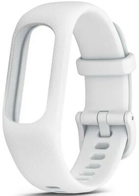 Silikonový řemínek Garmin (pro Vívosmart 5), White, velikost S/M, 010-13201-01