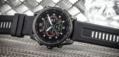 Silikonový řemínek Ricardo 26mm (pro Garmin Fenix 8/7X/6X (51mm), Tactix aj.), černý, QuickFit