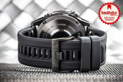 Silikonový řemínek Ricardo 26mm (pro Garmin Fenix 8/7X/6X (51mm), Tactix aj.), černý, QuickFit