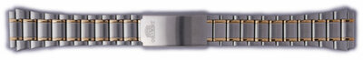 Ocelový náramek Orient KCDQBS0 20mm (pro model FEU00), bicolor