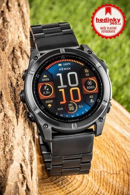 Ocelový náramek Ricardo 26mm (pro Garmin Fenix 8/7X/6X (51mm), Tactix aj.), černý V1, QuickFit