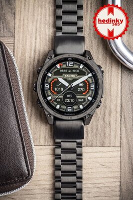 Ocelový náramek Ricardo Tiorre 22mm, Black, QuickFit