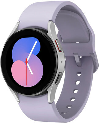 Samsung Galaxy Watch5 Small (40mm), Silver/Lilac, Bluetooth