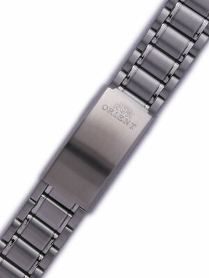 Stříbrný ocelový náramek Orient KDAGZSS, překlápěcí spona (pro model FUG0Q)