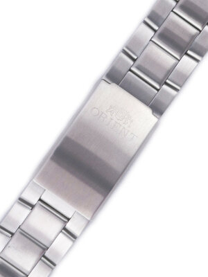 Stříbrný ocelový náramek Orient KDCJQSS, překlápěcí spona (pro model CTT02)