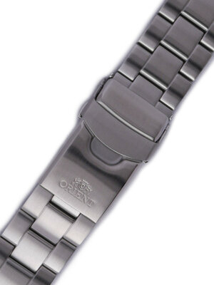Stříbrný ocelový náramek Orient UM025113J0, překlápěcí spona (pro model RA-AA00)