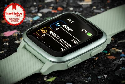 Garmin Venu Sq 2, Metallic Mint / Cool Mint Band