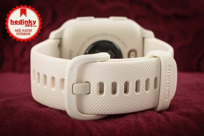 Garmin Venu Sq 2 Music, Peach Gold / Ivory Band