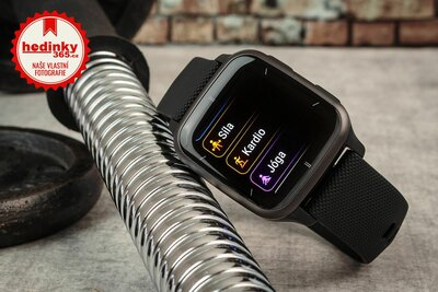 Garmin Venu Sq 2 Music, Slate / Black Band