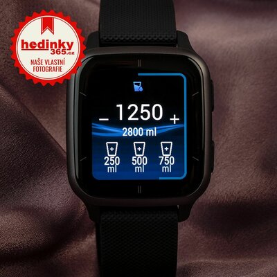 Garmin Venu Sq 2 Music, Slate / Black Band