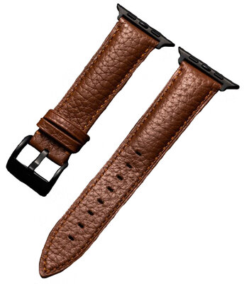 Kožený řemínek Ricardo (pro Apple Watch 44/45/49mm), Brown