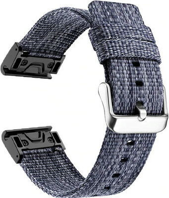 Nylonový řemínek Ricardo Cervinia 26mm, Blue/Black, QuickFit