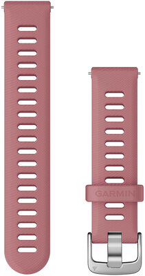Silikonový řemínek Garmin 18mm (pro Venu 2S, Vívoactive 4S, Vívomove 3S), růžový, Quick Release, 010-11251-3H